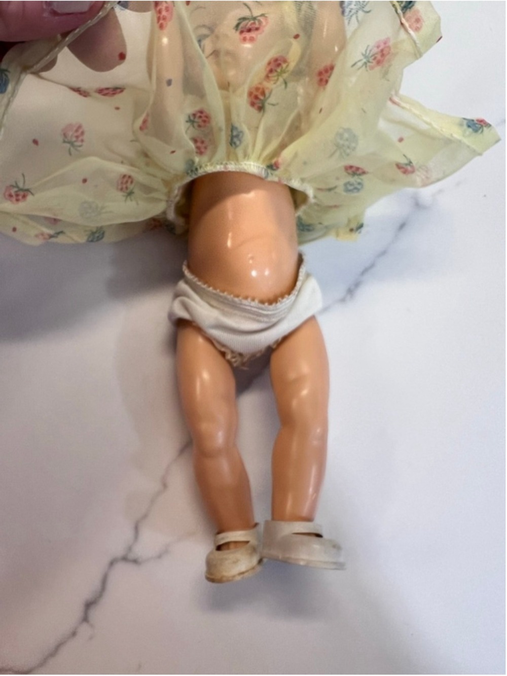Vintage 8" Walker Doll Blonde Hair 1950's Sleep Eyes Head Moves - Picture 4 of 5